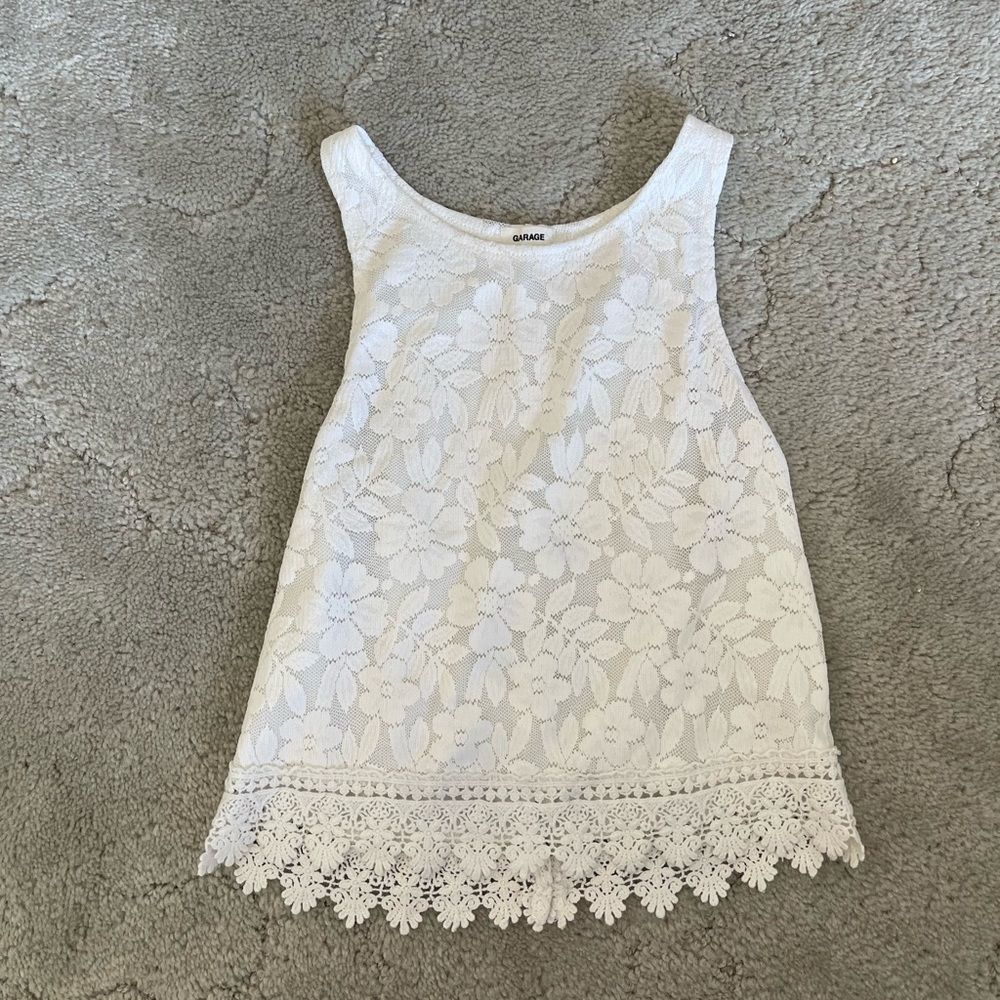 Garage Lace top
